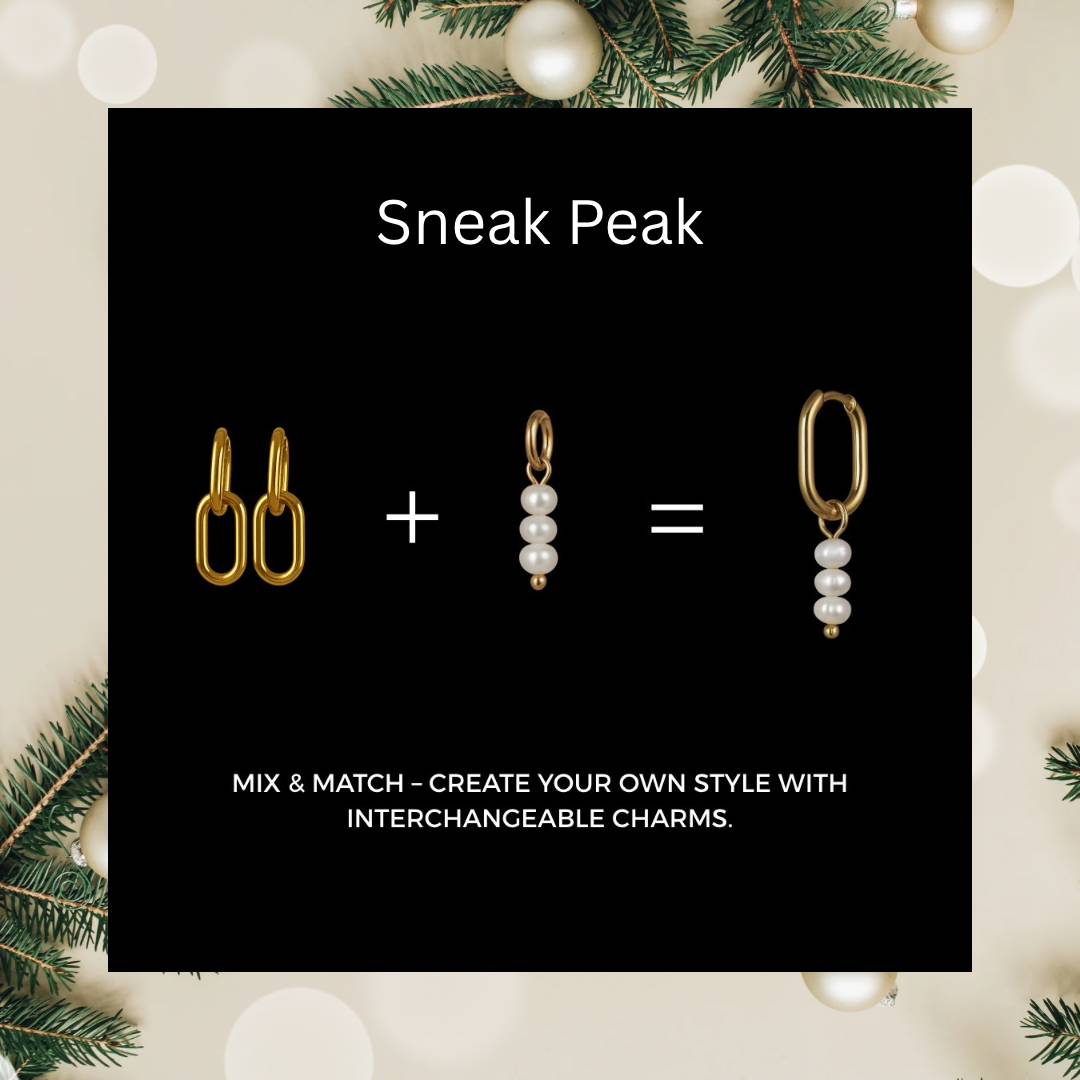 Exklusiver Schmuck Adventskalender 2025 – 4 Türchen mit Ring, Armreif, Halskette & Ohrringen in Gold oder Silber | DALOU Jewelry
