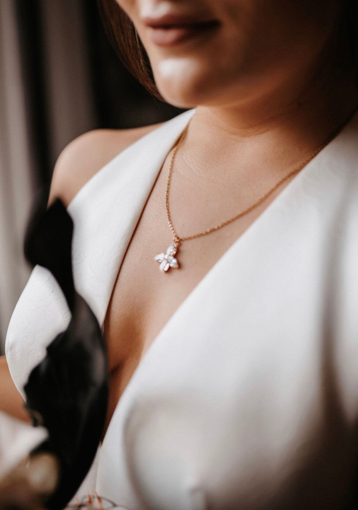 Brautschmuck-Set in Silber – Elegantes Schmuckset mit Zirkoniasteinen für Hochzeit und besondere Anlässe