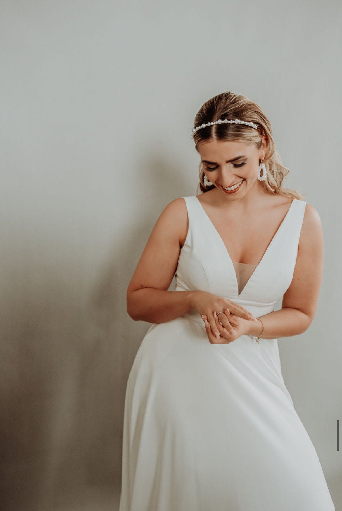 Perlenhaarreif für die Braut – Eleganter Brautschmuck in Gold oder Silber