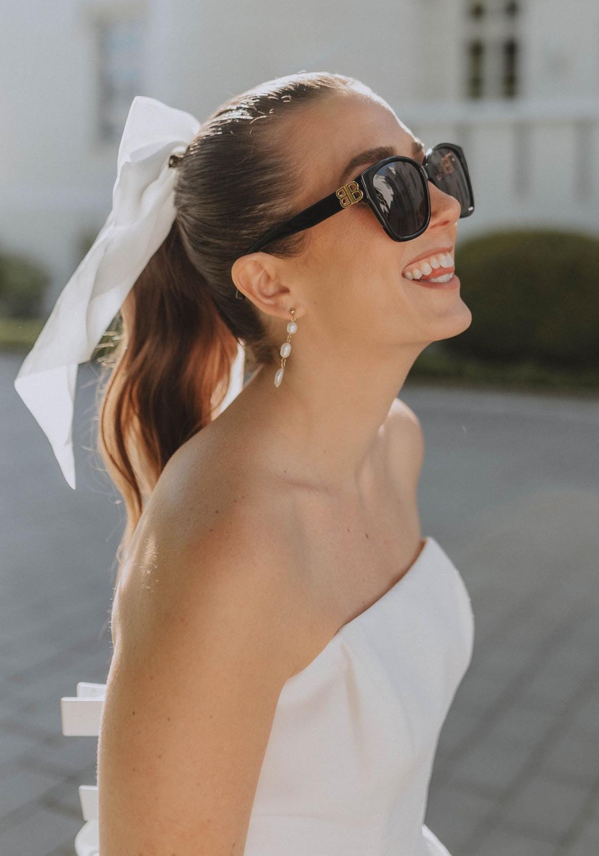 Ohrringe mit Süßwasserperlen – Eleganter Brautschmuck in Gold, Silber oder Roségold