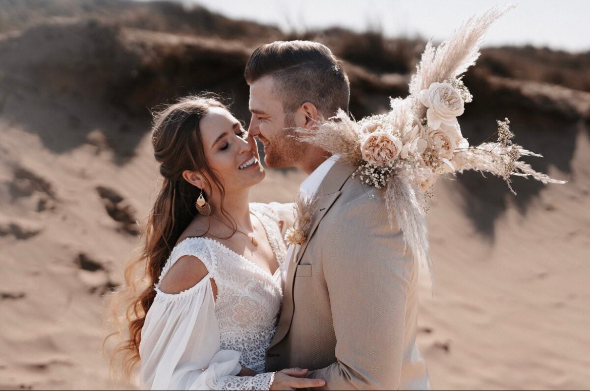 Ohrringe Boho Indianerstil Statement – Goldene Boho-Ohrringe aus Edelstahl | Handgefertigter Schmuck für Festival & Alltag