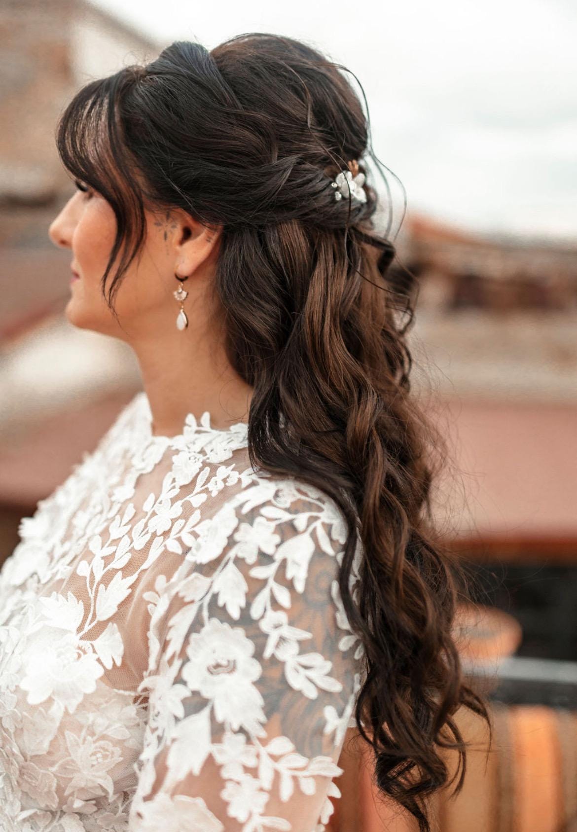 Goldene Blätter Haarnadeln – Filigraner Braut Haarschmuck für natürliche Hochzeitslooks