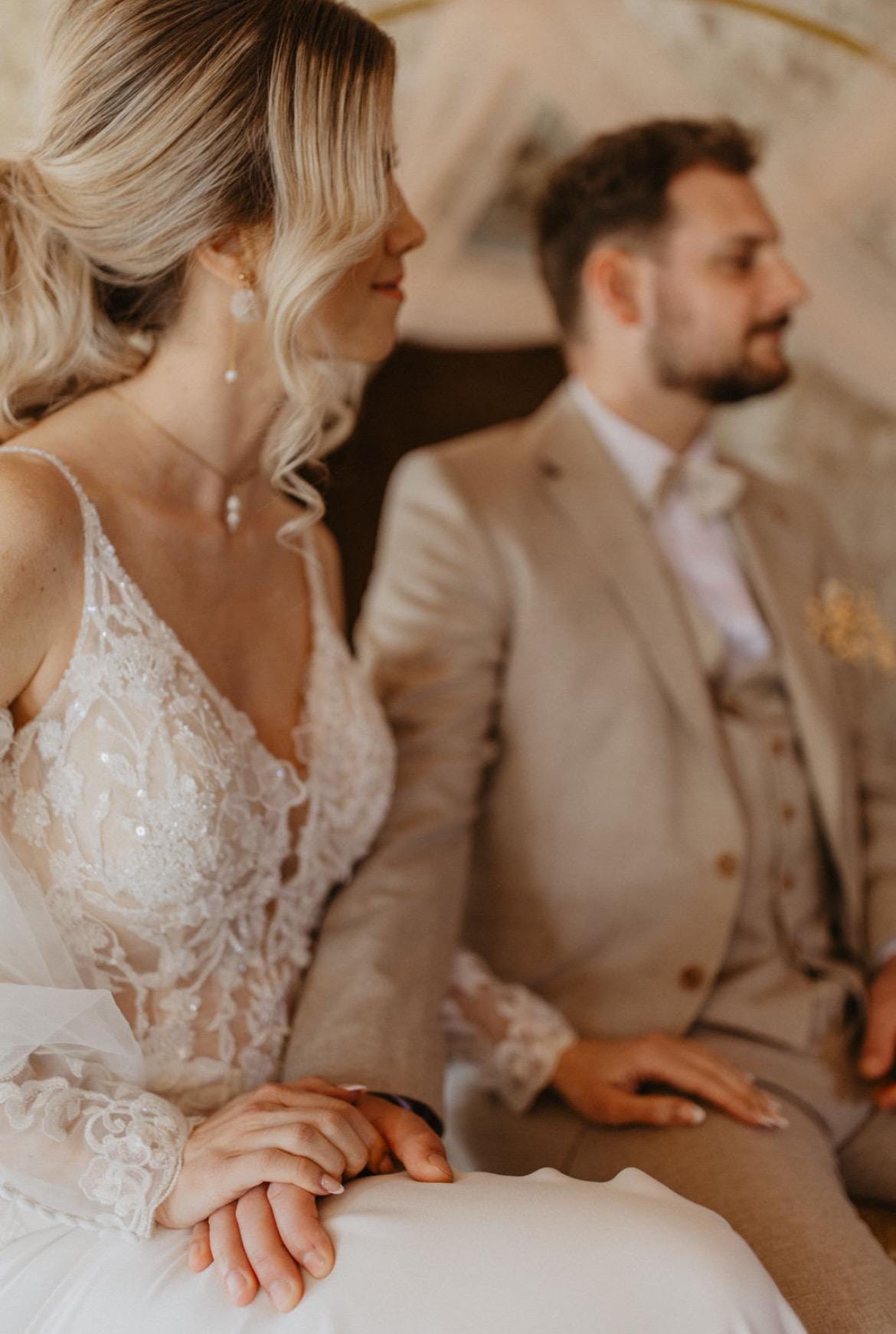 Vergoldete Rückenkette mit Süßwasserperlen – Handgefertigt & abnehmbar | Edelstahl in Gold, Silber oder Roségold